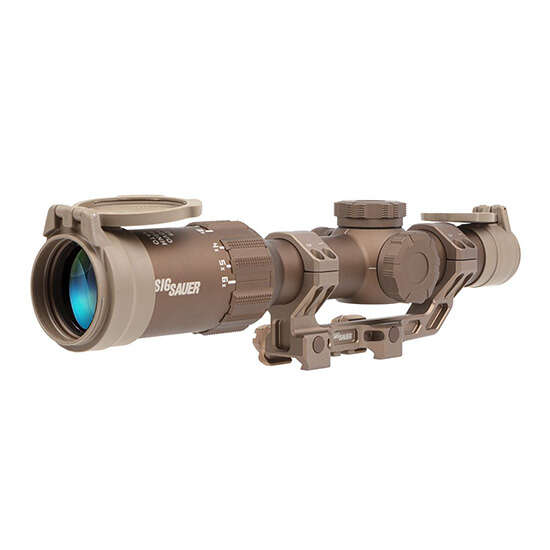 Scopes Sig Sauer Ready Series TANGO6T 1-6x24MM DVO FACTORY INSTALLED ALPHA4 MOUNT ARD AND FLIP-BACK CAPS